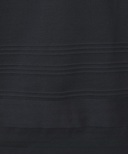 5351 POUR LES HOMMES(ゴーサンゴーイチプールオム)の「【シルケットコットン】セーターマシーン クルーネック ニットTシャツ(ニット/セーター・メンズ・ホワイト/ブラック/ブルー・50/48/46/44)」の17枚目の写真
