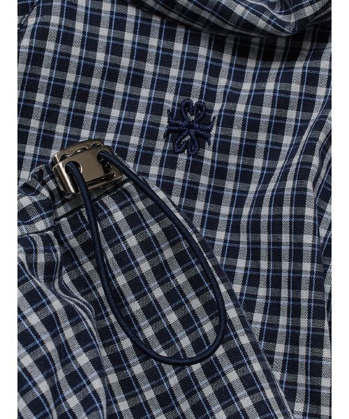 SORIN(ソリン )の「Back Open Balloon Blouse/バックオープン バルーンブラウス(シャツ/ブラウス・レディース・ホワイト/サックスブルー/チェック・38)」の22枚目の写真