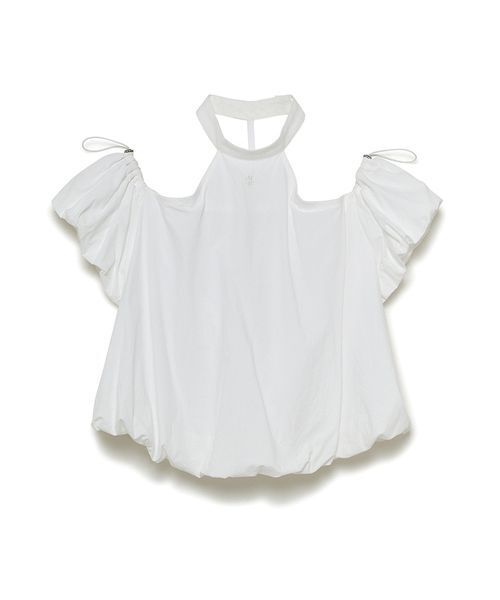 SORIN(ソリン )の「Back Open Balloon Blouse/バックオープン バルーンブラウス(シャツ/ブラウス・レディース・ホワイト/サックスブルー/チェック・38)」の13枚目の写真