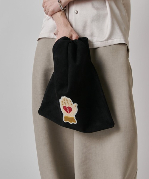 ITTI（イッチ）の「Art by Donald ANNIE HANG BAG / MOSSA CV（トートバッグ・メンズ・ブラック・FREE）」の2枚目の写真