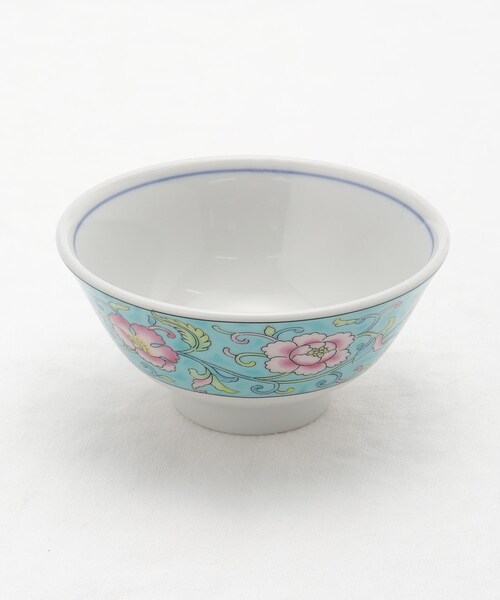 212 KITCHEN STORE(トゥワントゥキッチンストア)の「緑彩牡丹 スープ碗(食器・レディース・その他・00)」の1枚目の写真