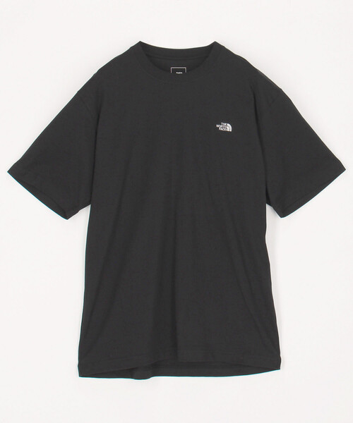 THE NORTH FACE（ザノースフェイス）の「THE NORTH FACE/ザ・ノース・フェイス ショートスリーブフラッシュドライヌプシコットンティー（メンズ）/ Tシャツ（Tシャツ/カットソー・メンズ・ホワイト/チャコールグレー/ブラック・MEDIUM/LARGE/X-LARGE）」の2枚目の写真