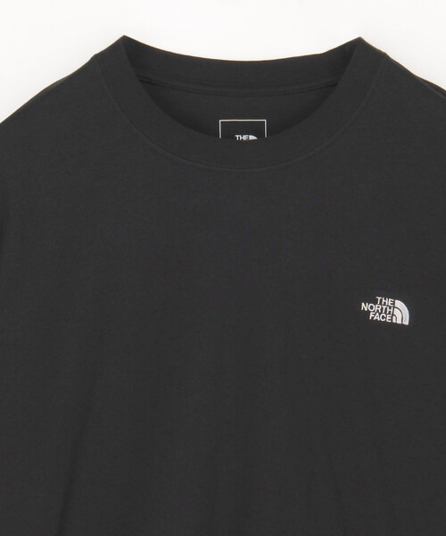 THE NORTH FACE（ザノースフェイス）の「THE NORTH FACE/ザ・ノース・フェイス ショートスリーブフラッシュドライヌプシコットンティー（メンズ）/ Tシャツ（Tシャツ/カットソー・メンズ・ホワイト/チャコールグレー/ブラック・MEDIUM/LARGE/X-LARGE）」の5枚目の写真