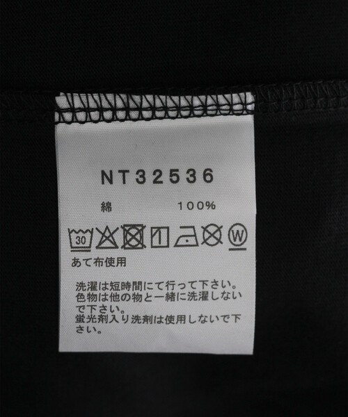 THE NORTH FACE（ザノースフェイス）の「THE NORTH FACE/ザ・ノース・フェイス ショートスリーブフラッシュドライヌプシコットンティー（メンズ）/ Tシャツ（Tシャツ/カットソー・メンズ・ホワイト/チャコールグレー/ブラック・MEDIUM/LARGE/X-LARGE）」の8枚目の写真