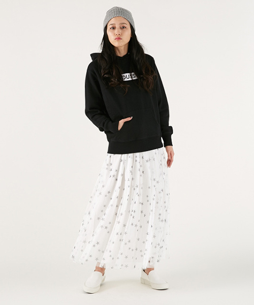 MOUSSY（マウジー）の「STAR REVERSIBLE SK/F（スカート・レディース・ホワイト系その他/グリーン系その他・FREE）」の2枚目の写真
