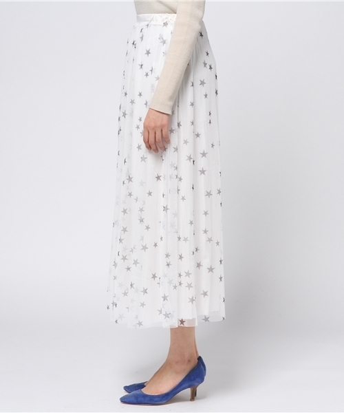 MOUSSY（マウジー）の「STAR REVERSIBLE SK/F（スカート・レディース・ホワイト系その他/グリーン系その他・FREE）」の4枚目の写真