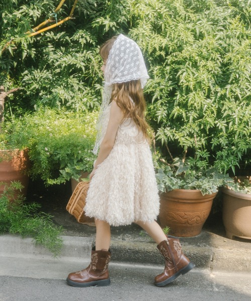 URBAN CHERRY(アーバンチェリー)の「【KIDS】キャミソールワンピース(ワンピース・キッズ・ブラック・110cm)」の2枚目の写真