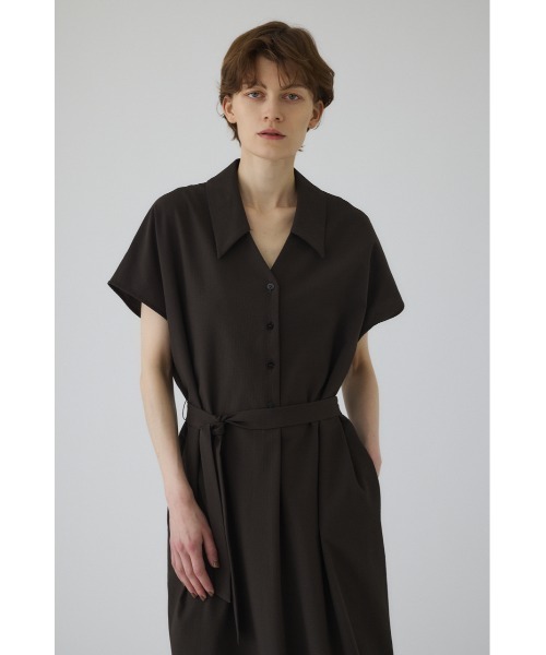 RIM.ARK（リムアーク）の「Wide relax summer dress ワイド リラックス サマー ドレス（ドレス・レディース・ダークブラウン/ブラック・36/38）」の15枚目の写真