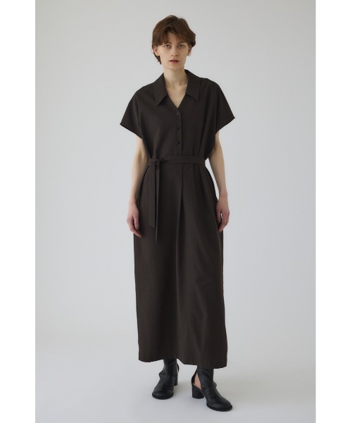 RIM.ARK（リムアーク）の「Wide relax summer dress ワイド リラックス サマー ドレス（ドレス・レディース・ダークブラウン/ブラック・36/38）」の19枚目の写真