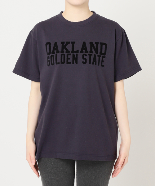 JOURNAL STANDARD relume(ジャーナルスタンダード レリューム)の「《追加》別注【GULFCOAST SPORTSWEAR】ロゴTシャツ(Tシャツ/カットソー・レディース・ブラウン/ネイビー・FREE)」の20枚目の写真