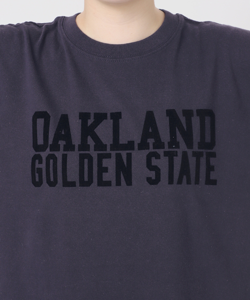 JOURNAL STANDARD relume(ジャーナルスタンダード レリューム)の「《追加》別注【GULFCOAST SPORTSWEAR】ロゴTシャツ(Tシャツ/カットソー・レディース・ブラウン/ネイビー・FREE)」の14枚目の写真