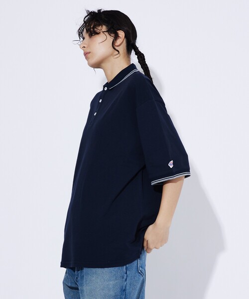 JEMORGAN(ジェーイーモーガン)の「【JEMORGAN LONG JOHNS/ジェーイーモーガンロングジョーンズ】T/Cカノコ衿&袖口ラインポロ(ポロシャツ・メンズ・ブラック/ベージュ/ネイビー/オフホワイト・XL/M/L)」の13枚目の写真