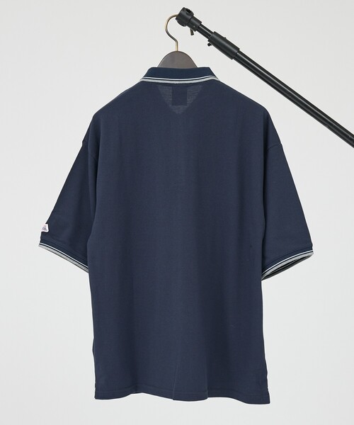 JEMORGAN(ジェーイーモーガン)の「【JEMORGAN LONG JOHNS/ジェーイーモーガンロングジョーンズ】T/Cカノコ衿&袖口ラインポロ(ポロシャツ・メンズ・ブラック/ベージュ/ネイビー/オフホワイト・XL/M/L)」の17枚目の写真