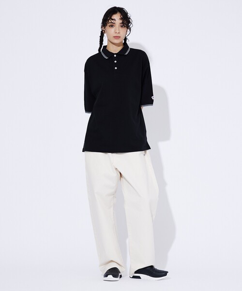 JEMORGAN(ジェーイーモーガン)の「【JEMORGAN LONG JOHNS/ジェーイーモーガンロングジョーンズ】T/Cカノコ衿&袖口ラインポロ(ポロシャツ・メンズ・ブラック/ベージュ/ネイビー/オフホワイト・XL/M/L)」の19枚目の写真