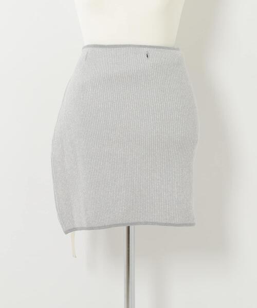 THE GOODLAND MARKET(ザグッドランドマーケット)の「cwtch UPCYCLE LIB SKIRT(スカート・レディース・グレー・FREE)」の9枚目の写真