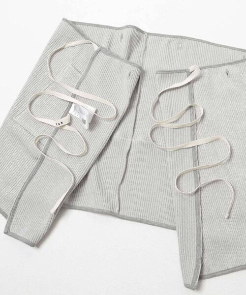 THE GOODLAND MARKET(ザグッドランドマーケット)の「cwtch UPCYCLE LIB SKIRT(スカート・レディース・グレー・FREE)」の16枚目の写真