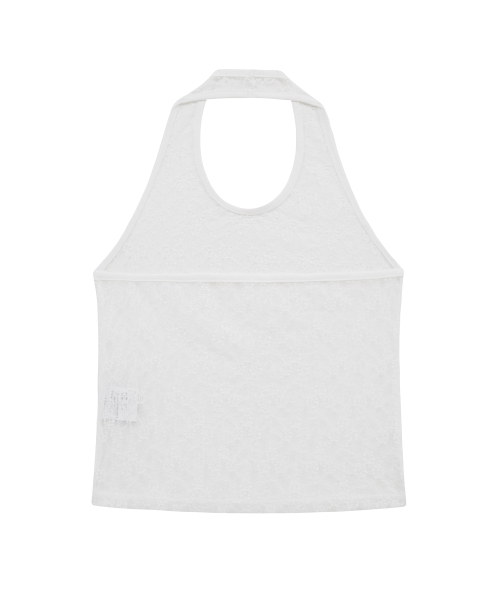 Midnight Move（ミッドナイトムーブ）の「ld lace top (white)（Tシャツ/カットソー・レディース・その他・FREE）」の4枚目の写真