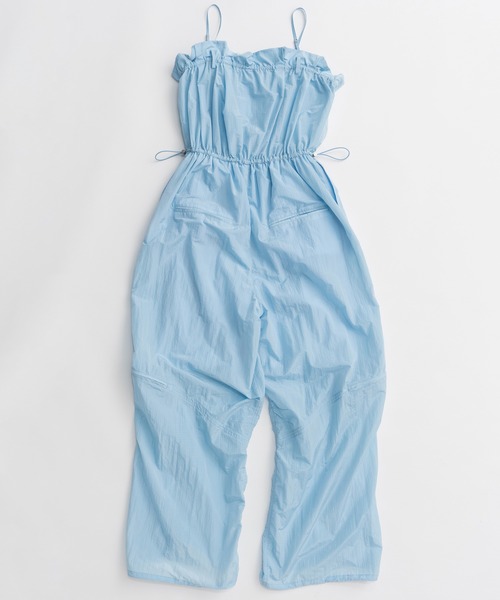 MAISON SPECIAL（メゾンスペシャル）の「Frill Bust 2WAY Romper/フリルバスト2WAYロンパース（つなぎ/オールインワン・レディース・ブラック/ブルー/ホワイト・36/38）」の14枚目の写真