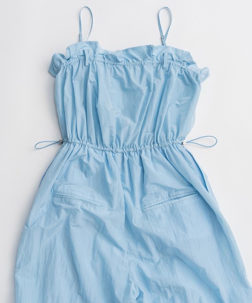 MAISON SPECIAL（メゾンスペシャル）の「Frill Bust 2WAY Romper/フリルバスト2WAYロンパース（つなぎ/オールインワン・レディース・ブラック/ブルー/ホワイト・36/38）」の15枚目の写真