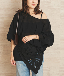 Voil Poncho ブラウス