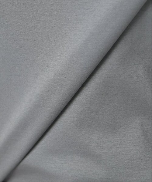 VERMEIL par iena（ヴェルメイユパーイエナ）の「《追加》ショールスリットカットソー（Tシャツ/カットソー・レディース・チャコールグレー/ホワイト・FREE）」の4枚目の写真