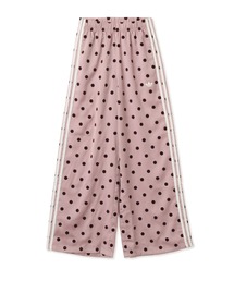adidas SATIN POLKA DOTS WIDE LEG PANT / アディダス サテン 水玉 ワイド レッグ パンツ