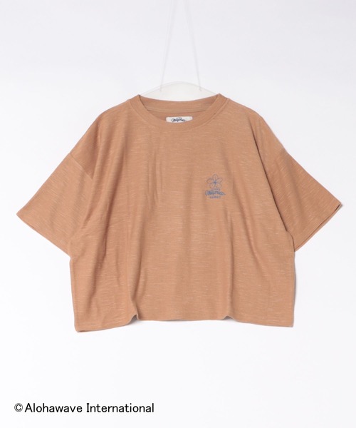 Kahiko(カヒコ)の「【Kahiko】ALOHA MAPUA クーオコアTシャツ(Tシャツ/カットソー・レディース・ホワイト/アイボリー/ベージュ/ネイビー・FREE)」の14枚目の写真