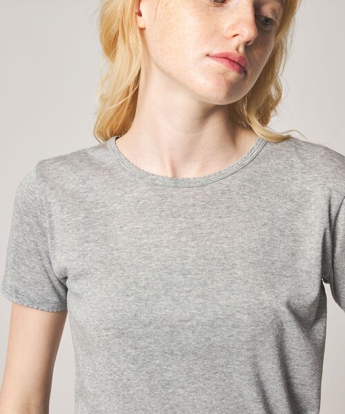 Steven Alan(スティーブンアラン)の「<Steven Alan>ラメジャージー シェルタック プルオーバー(Tシャツ/カットソー・レディース・ベージュ/ネイビー/グレー系・FREE)」の11枚目の写真