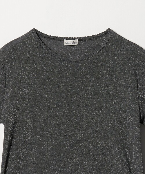 Steven Alan(スティーブンアラン)の「<Steven Alan>ラメジャージー シェルタック プルオーバー(Tシャツ/カットソー・レディース・ベージュ/ネイビー/グレー系・FREE)」の15枚目の写真