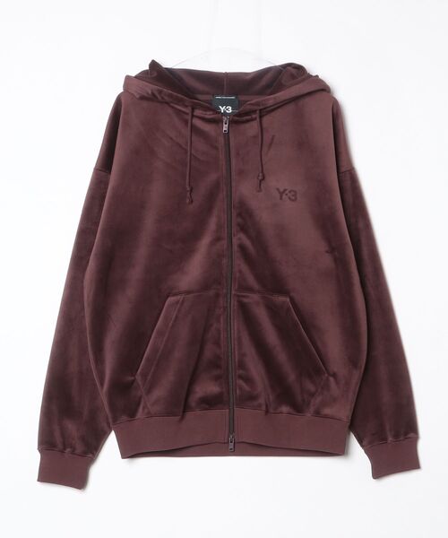 Y-3（ワイスリー）の「Y-3 VELVET CORDUROY ZIP HOODIE（パーカー・メンズ・バーガンディー・MEDIUM/SMALL/X-LARGE/LARGE/X-SMALL/XX-SMALL）」の6枚目の写真