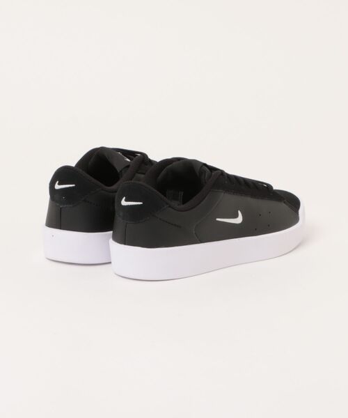 NIKE(ナイキ)の「NIKE ナイキ W COURT HERITAGE MS レディーススニーカー(ウィメンズコートヘリテージMS) IM7529-001 ブラック/ホワイト/ブラック(スニーカー・レディース・ブラック×ホワイト・23.0cm/22.5cm/25.0cm/24.5cm/24.0cm/23.5cm)」の2枚目の写真