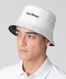Paul Stuart（ポールスチュアート）の「【GOLF Unisex】PSロゴ・ゴルフリバーシブルハット（ハット）」