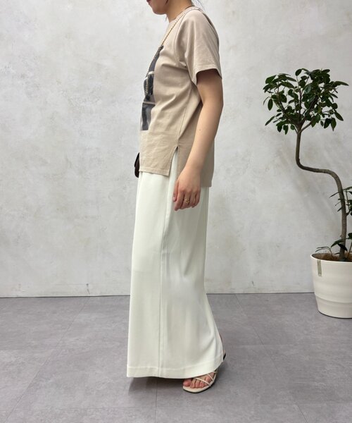 Jena espace merveilleux(ジェナ エスパスメルヴェイユ)の「マルチプリントT(Tシャツ/カットソー・レディース・ベージュ/オフホワイト/ライトグレー・FREE)」の13枚目の写真