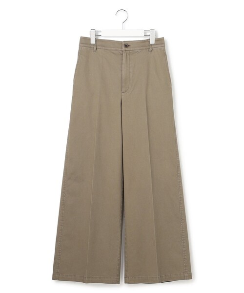 23区 L(ニジュウサンクオオキイサイズ)の「ストレッチギャバ チノ バギーパンツ(その他パンツ・レディース・ベージュ系/オリーブ系・46/48/50/44)」の20枚目の写真