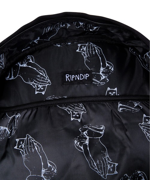 RIPNDIP（リップンディップ）の「LORD NERMAL BACKPACK（バックパック/リュック・メンズ・ブラック・FREE）」の3枚目の写真