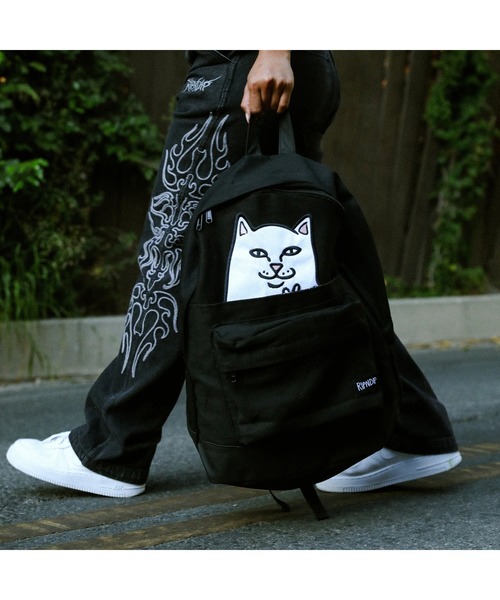 RIPNDIP（リップンディップ）の「LORD NERMAL BACKPACK（バックパック/リュック・メンズ・ブラック・FREE）」の8枚目の写真
