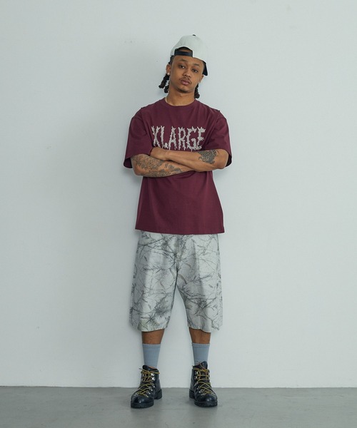 XLARGE(エクストララージ)の「VENOM S/S TEE(Tシャツ/カットソー・メンズ・ホワイト/ブラック/バーガンディー・S/M/L/XL)」の7枚目の写真