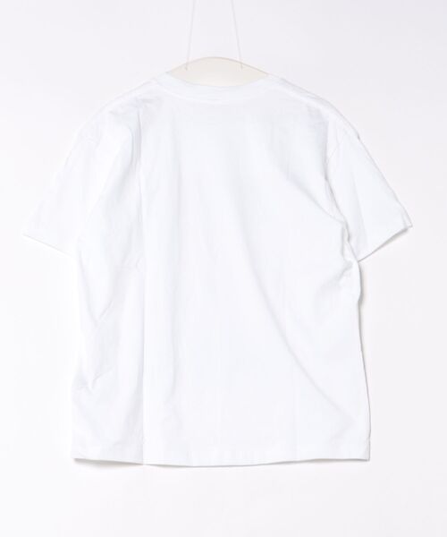 ViViDAY(ビビデー)の「顔in英字プリントtシャツ(Tシャツ/カットソー・レディース・ホワイト/ブラック・M)」の10枚目の写真