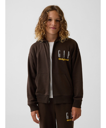 GAP（ギャップ）の「ヴィンテージソフト フレンチテリー リラックスフィット GAPロゴ ジップアップパーカー (キッズ)（スウェット）」