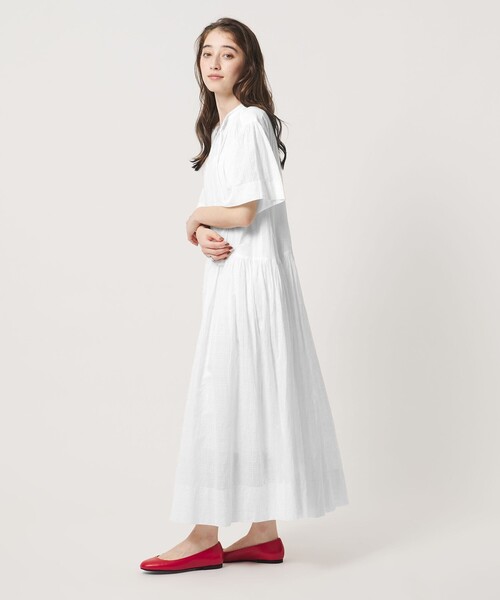 UNITED ARROWS(ユナイテッドアローズ)の「インディア ボイル チェック ワンピース(ワンピース・レディース・その他1・38/36)」の2枚目の写真