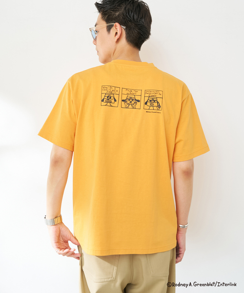 B.C STOCK(ベーセーストック)の「パラッパラッパー 別注 Tシャツ(Tシャツ/カットソー・メンズ・ホワイト系その他/ホワイト/ライトグレー/モスグリーン/オレンジ/ピンク・MEDIUM/LARGE)」の18枚目の写真
