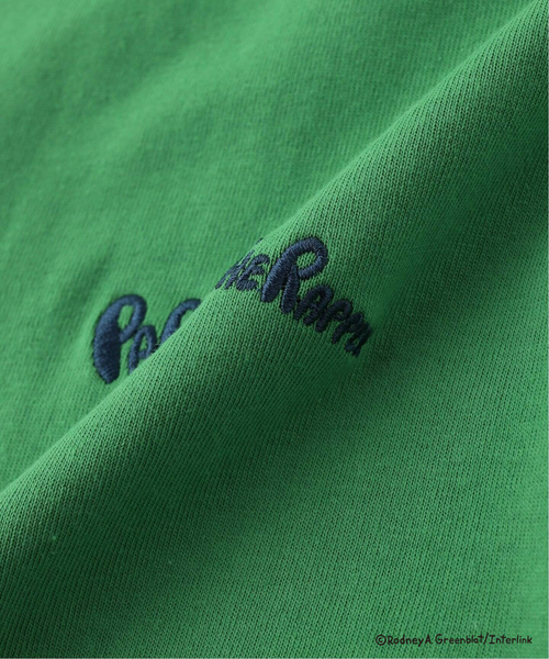 B.C STOCK(ベーセーストック)の「パラッパラッパー 別注 Tシャツ(Tシャツ/カットソー・メンズ・ホワイト系その他/ホワイト/ライトグレー/モスグリーン/オレンジ/ピンク・MEDIUM/LARGE)」の14枚目の写真