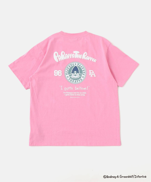 B.C STOCK(ベーセーストック)の「パラッパラッパー 別注 Tシャツ(Tシャツ/カットソー・メンズ・ホワイト系その他/ホワイト/ライトグレー/モスグリーン/オレンジ/ピンク・MEDIUM/LARGE)」の15枚目の写真