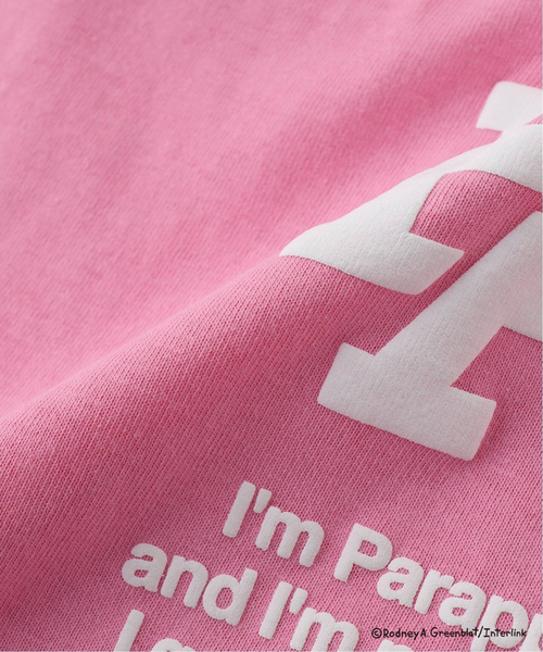 B.C STOCK(ベーセーストック)の「パラッパラッパー 別注 Tシャツ(Tシャツ/カットソー・メンズ・ホワイト系その他/ホワイト/ライトグレー/モスグリーン/オレンジ/ピンク・MEDIUM/LARGE)」の7枚目の写真