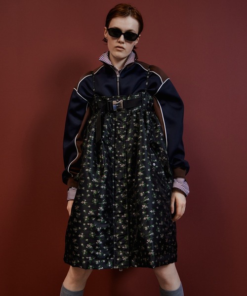 MAISON SPECIAL(メゾンスペシャル)の「【2026Autumn PRE-ORDER】2WAY MA-1-Like Military Mini Dress/2WAYMA-1ライクミリタリーミニワンピース(ワンピース・レディース・カーキ/ブラック/マルチ・36/38)」の3枚目の写真