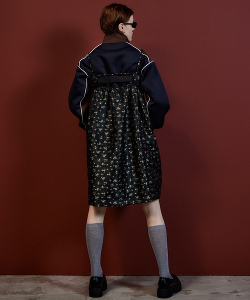 MAISON SPECIAL(メゾンスペシャル)の「【2026Autumn PRE-ORDER】2WAY MA-1-Like Military Mini Dress/2WAYMA-1ライクミリタリーミニワンピース(ワンピース・レディース・カーキ/ブラック/マルチ・36/38)」の10枚目の写真