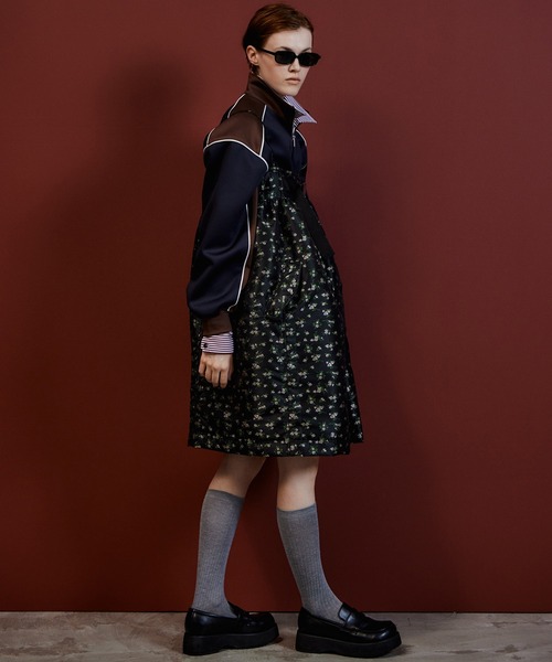 MAISON SPECIAL(メゾンスペシャル)の「【2026Autumn PRE-ORDER】2WAY MA-1-Like Military Mini Dress/2WAYMA-1ライクミリタリーミニワンピース(ワンピース・レディース・カーキ/ブラック/マルチ・36/38)」の11枚目の写真