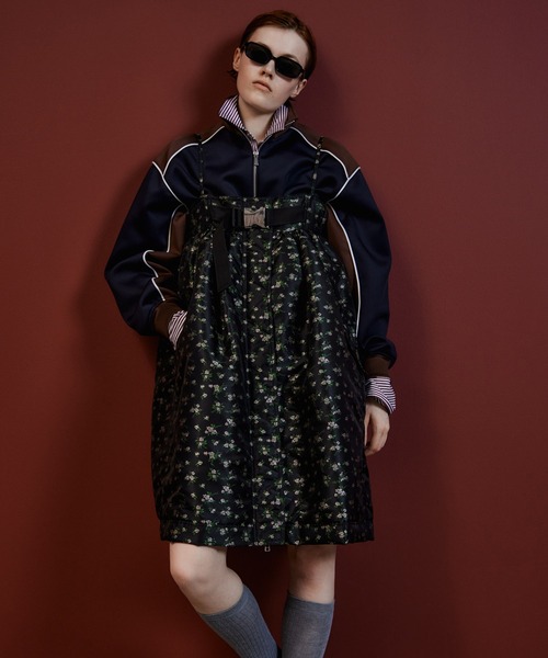 MAISON SPECIAL(メゾンスペシャル)の「【2026Autumn PRE-ORDER】2WAY MA-1-Like Military Mini Dress/2WAYMA-1ライクミリタリーミニワンピース(ワンピース・レディース・カーキ/ブラック/マルチ・36/38)」の12枚目の写真