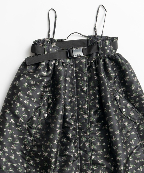 MAISON SPECIAL(メゾンスペシャル)の「【2026Autumn PRE-ORDER】2WAY MA-1-Like Military Mini Dress/2WAYMA-1ライクミリタリーミニワンピース(ワンピース・レディース・カーキ/ブラック/マルチ・36/38)」の20枚目の写真