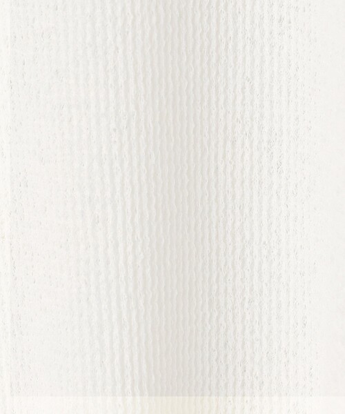 BALLSEY(ボールジィ)の「ワッフルジャージーコンビ フレンチスリーブプルオーバー(Tシャツ/カットソー・レディース・ホワイト/ボルドー/ブラック・S)」の13枚目の写真